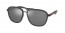 09O07H (matte black/grey rubber) polarized dark grey silver mirr lens