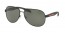 DG05X1 (black rubber) polarized green lens