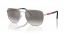 1BC02M (silver) gradient grey mirror silver lens
