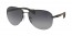 DG05W1 (black rubber) polarized grey gradient  lens