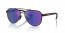 DG005U (black rubber) dark blue mirror violet lens