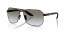 1BO5O0 (matte black) grey gradient lens