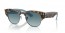 13163M (havana on blue on gunmetal) blue gradient lens