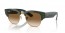 136851 (green on gold) light brown gradient lens