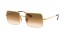 914751 (gold) clear gradient brown lens