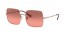 9151AA (copper) photochromic red gradient bordeaux lens