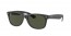 646231 (rubber black on black) grey/green lens