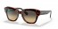 1324BG (pink tortoise) brown blue gradient lens