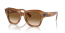 140351 (striped brown) clear to brown gradient lens