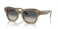140571 (striped green) grey gradient lens