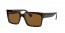 129257 (havana on transparent brown) brown polarized lens