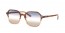 1328GD (gradient light brown havana) clear gradient blue grad brown lens