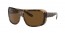 129257 (havana on transparent brown) brown polarized lens