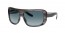 13143M (striped grey) blue gradient grey lens