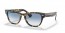 13323F (yellow havana) light blue gradient lens