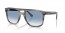 14243F (grey havana) clear gradient blue lens