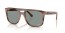 1423O9 (havana brown) polarized light blue lens