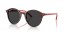 141948 (transparent shade fantasy red) polarized black lens