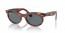 954/3R (striped havana) dark blue polarized lens