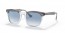 13553F (grey on transparent) clear blue gradient lens