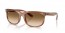 140351 (striped brown) clear/brown gradient lens