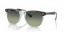1376BH (havana on transparent green) green gradient lens