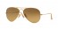 112/M2 (matte gold) brown gradient polarized lens