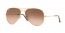 9001A5 (shiny light bronze) brown gradient lens