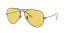 90664A (matte black) yellow photochromic lens