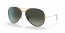 919671 (black on gold) grey gradient lens