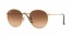9001A5 (shiny light bronze) green gradient brown lens