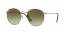 9002A6 (shiny medium bronze) green gradient brown lens
