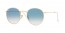 001/3F (gold) white to grad. blue lens