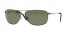 029/9A (matte gunmetal) polarized green lens