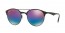 186/B1 (black/matte black) gradient lens