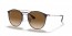 917551 (dark blue) light brown gradient lens