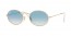 001/3F (gold) white gradient blue lens