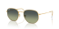 001/BH (gold) grenn vintage gradient lens