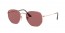 9202AF (rose gold) purple polarized lens