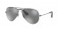 91396G (MATTE ANTIQUE BLACK) silver mirror lens