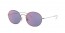 9112D1 (silver on top bordeaux) dark violet mirror red lens