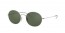 911671 (rubber silver) dark green lens