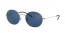 911680 (rubber silver) blue lens