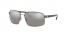004/5J (gunmetal) polarized grey mirror lens
