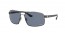 004/BA (gunmetal) polarized blue lens