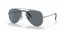 003/R5 (silver) blue lens