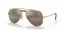 9196G5 (gold) brown mirror gradient dark brown polarized lens