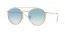 90683F (copper) light blue gradient lens