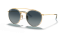 91233M (gold) blue gradient lens