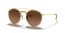 912443 (gold) brown gradient lens